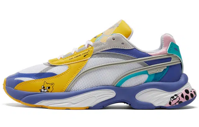 PUMA Rs-Connect White Blue Yellow