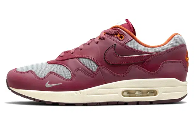 Patta x Nike Air Max 1 "night maroon"