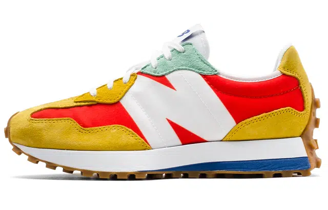 New Balance 327 Red Yellow