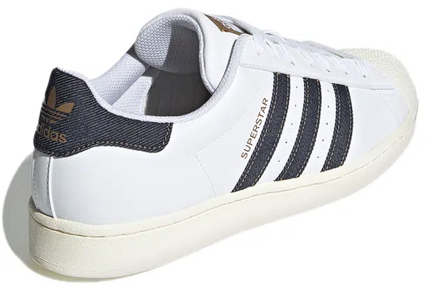adidas Superstar White Blue