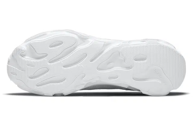 Nike React Live "triple white"