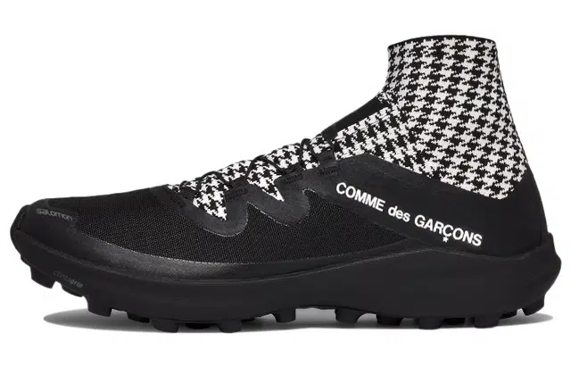Comme des Garçons x Salomon Cross Mid Black White