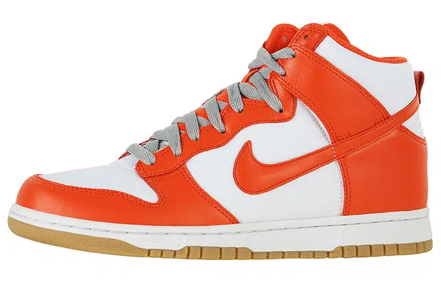 Nike Dunk High White Orange