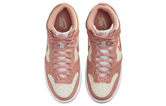 Nike Dunk High White Pink