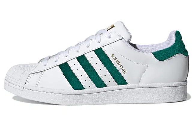 adidas Superstar White Green