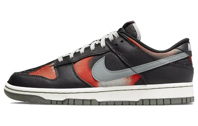 Nike Dunk Low Retro PRM "Black and Tumbled Grey"