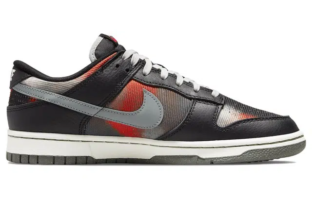 Nike Dunk Low Retro PRM "Black and Tumbled Grey"