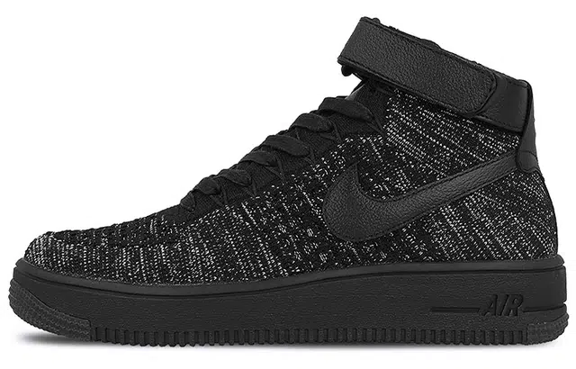 Nike Air Force 1 Flyknit High Black