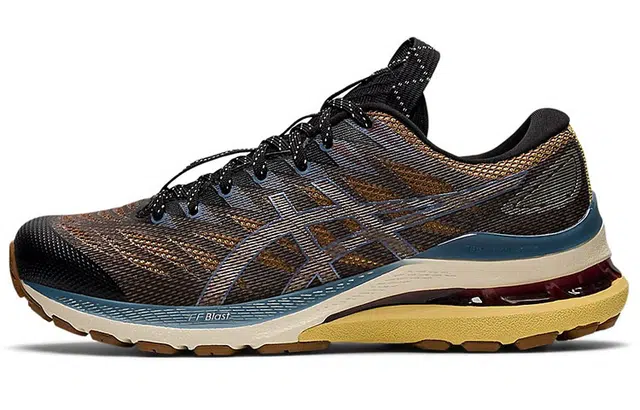 Asics FN3-S Gel-Kayano 28 Coal Black Gold