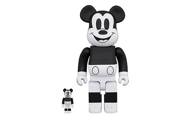 BERBRICK MICKEY MOUSE BW 2020 7cm28cm70cm