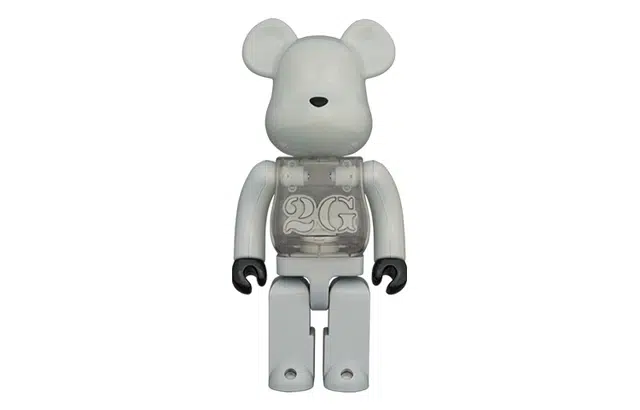 BE@RBRICK 2G White Chrome