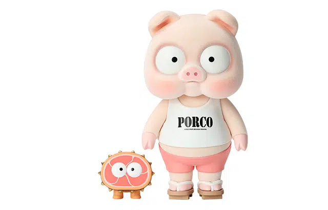 POP MART Porco+Ham Baconic 15cm