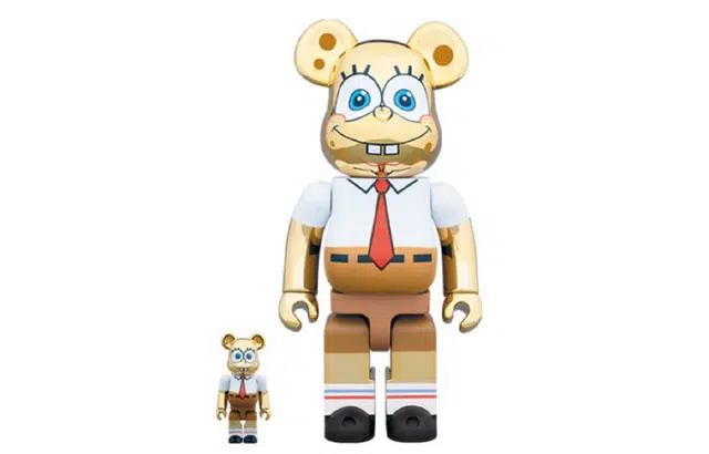 BE@RBRICK SpongeBob Gold