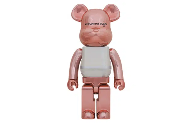 BERBRICK MEDICOM TOY PLUS PINK GOLD CHROME Ver. 1000