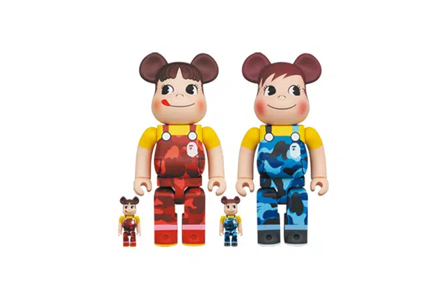 BE@RBRICK x BAPE Peko & Poko Set
