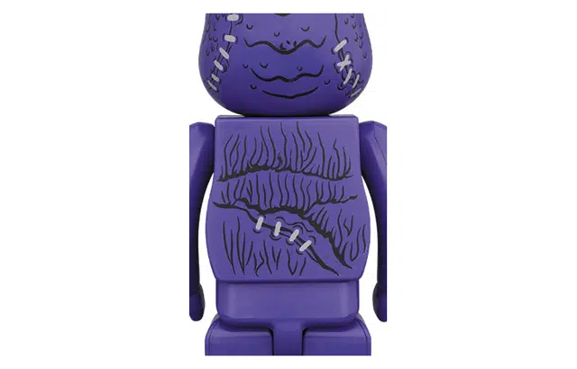 BE@RBRICK Horn Head Purple 100%400%