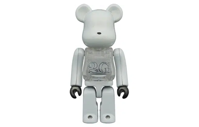 BE@RBRICK 2G White Chrome