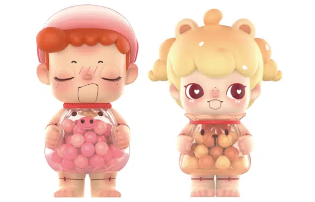 POP MART MIGO.mido +PENNY 100 7.5cm+8cm