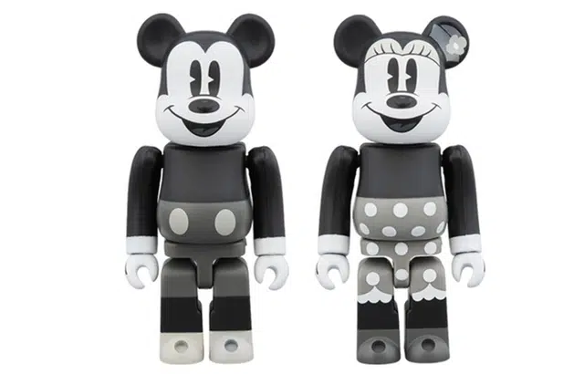 BE@RBRICK Mickey Mouse Minnie Mouse