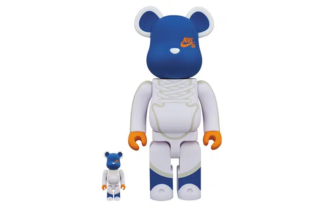 BE@RBRICK x Nike SB Blue White