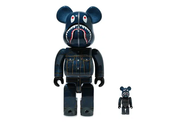 BE@RBRICK x BAPE x Levi's