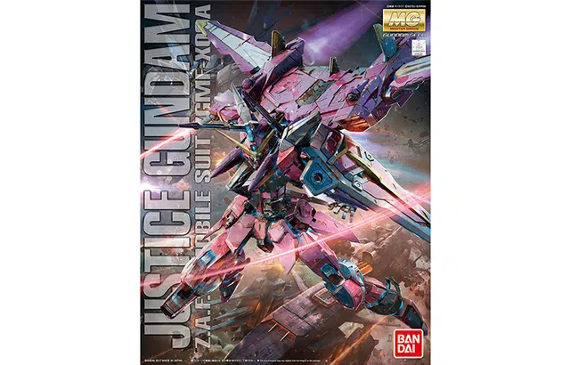 BANDAI MG 1100 SEED ZGMF-X09A 18cm