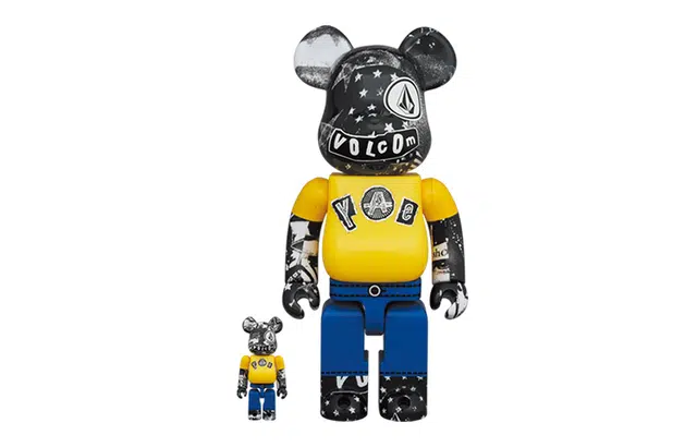 BE@RBRICK SSUR Pattern Black 100%+400