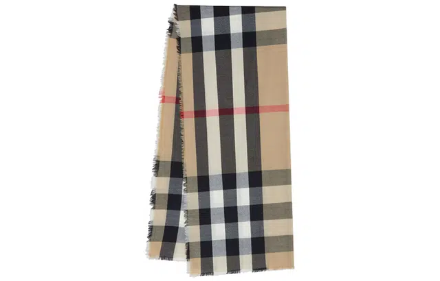 Burberry Classic Check Cashmere Scarf
