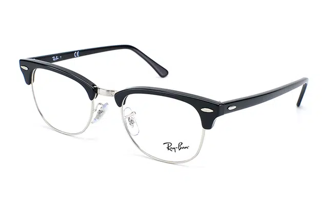 RayBan Semi-Rimless Square Optical Frame
