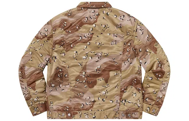 Supreme FW19 Week 9 x Levis Nylon Trucker Jacket