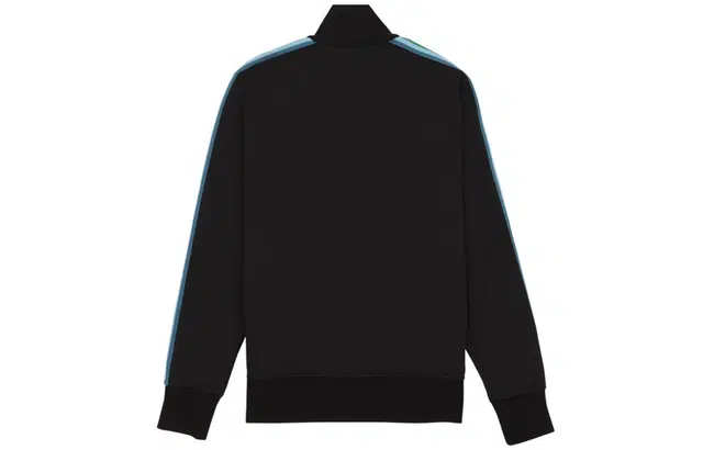 PALM ANGELS Black Rainbow Track Jacket