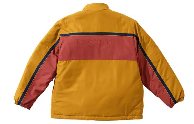 Supreme x Lacoste FW19 Half-Zip Pullover Yellow