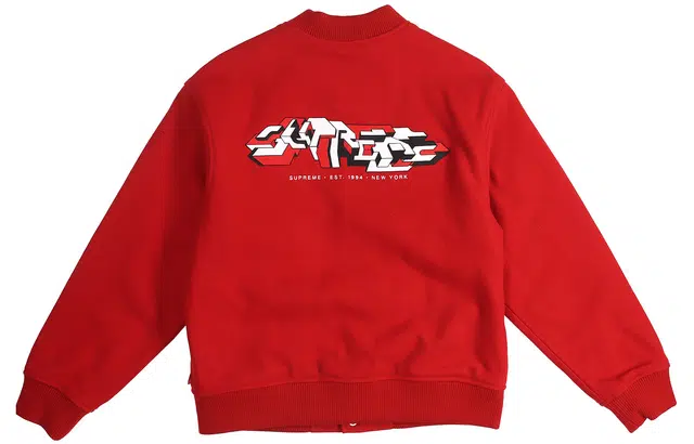 Supreme FW19 Week 4 Delta Logo Varsity Jacket