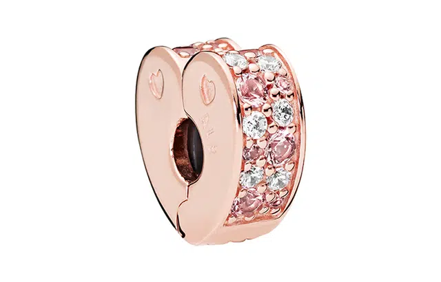 Pandora Love Arc Clip Rose Gold