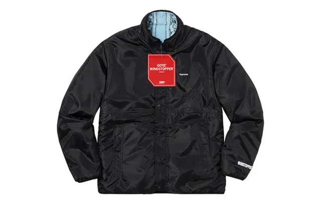 Supreme FW19 Week 3 Reversible Bandana Fleece Jacket