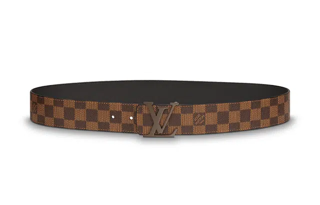 LOUIS VUITTON Initiales 40mm Belt Damier 4cm