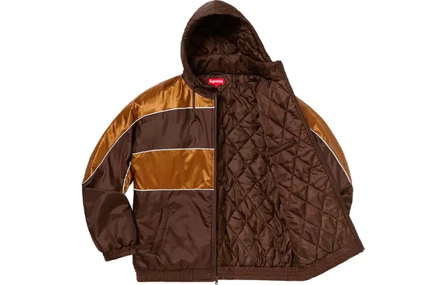 Supreme FW19 Week 4 Sports Piping Puffy Jacket