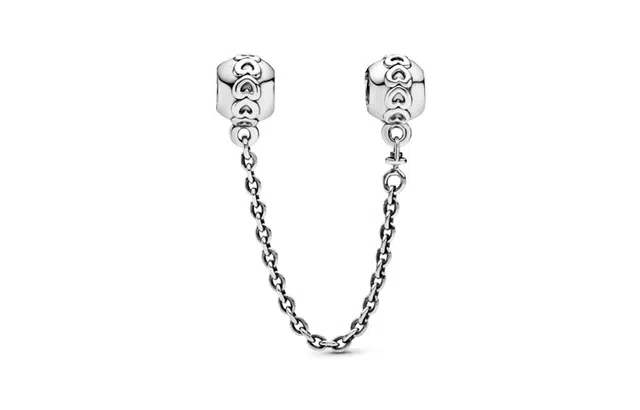 Pandora Eternal Heart Safety Chain Charm
