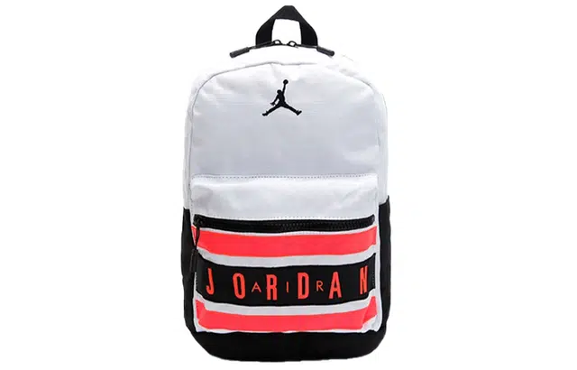 Jordan AJ6 Backpack White Red
