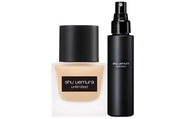 植村秀 羽纱定妆喷雾套装 提亮肤色