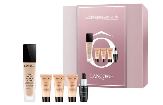 兰蔻 持妆粉底液奢宠礼盒 提升气色