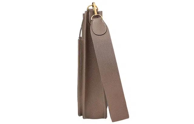 HERMES Evelyne III 29 bag Clemence 18 Etoupe
