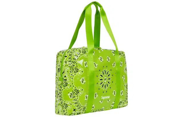 Supreme Bandana Tarp Duffle Bag