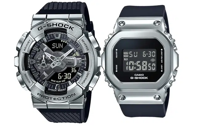 CASIO G-SHOCK GM-110-1A+GM-S5600-1ER