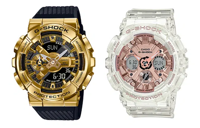 Casio G-Shock GM-110G-1A9 + GMA-S120SR-7AER