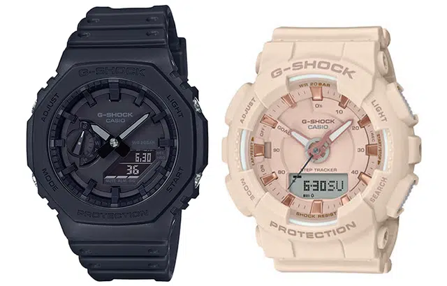 CASIO G-SHOCK GA-2100-1A1+GMA-S130PA-4AER