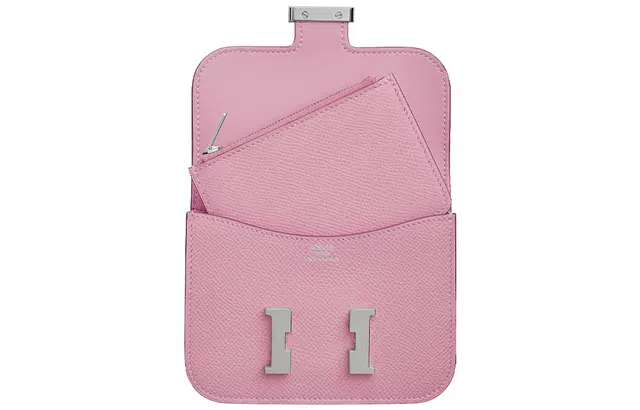 HERMES Constance Slim Epsom X9 Mauve Sylvestre