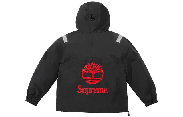Supreme Week 12 x Timberland Reflective Taping Anorak Logo