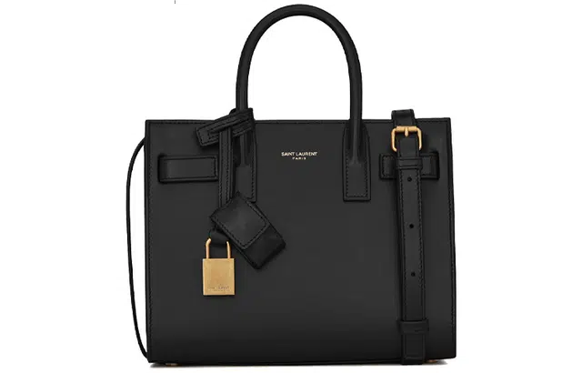 SAINT LAURENT SAC DE JOUR Logo Tote