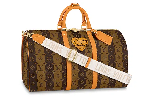 LOUIS VUITTON x NIGO keepall 50 Monogram Stripes
